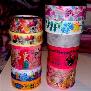 10 Washi tape bundle . Disney & more